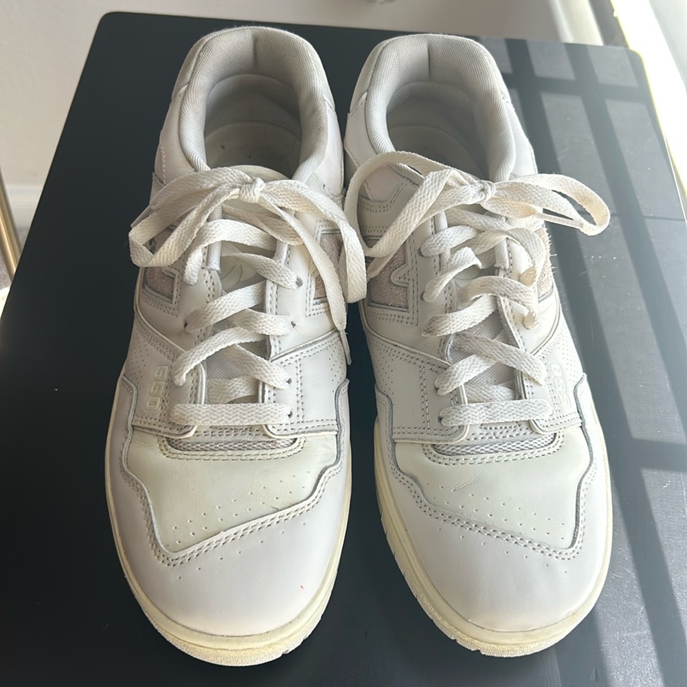 New Balance 550s Women 10; Men 8.5